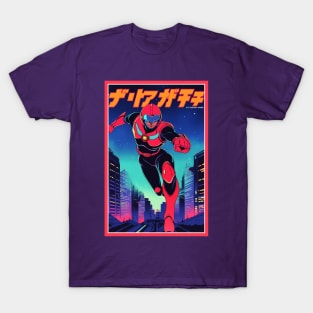 Retro Anime Comic Hero | Anime Origin | Vintage Anime Art T-Shirt